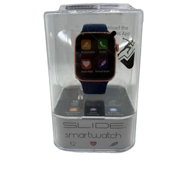 Slide Smartwatch AEW3 SW500WH Unisex Digital Dial Touchscreen Multi-Function - Picture 6 of 16